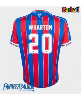 Crystal Palace Adam Wharton #20 Tricou Fotbal Replică 2025-26 Barbati Acasa